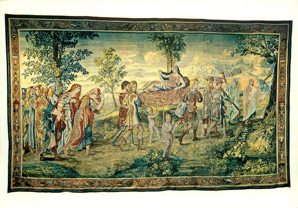 Psyche auf dem Weg zur Berge — Nachbildung nach Raphael — Éditions REX - Vorderseite