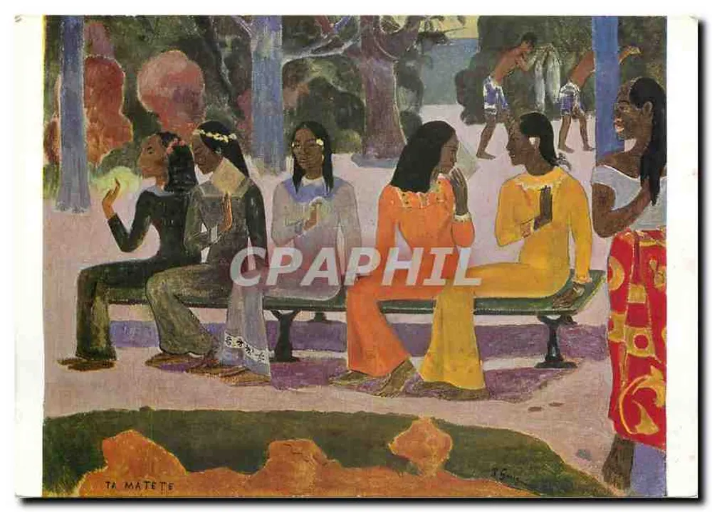 Femmes assises — Ta Mātētē — Éditions Nomi, Paris - Recto