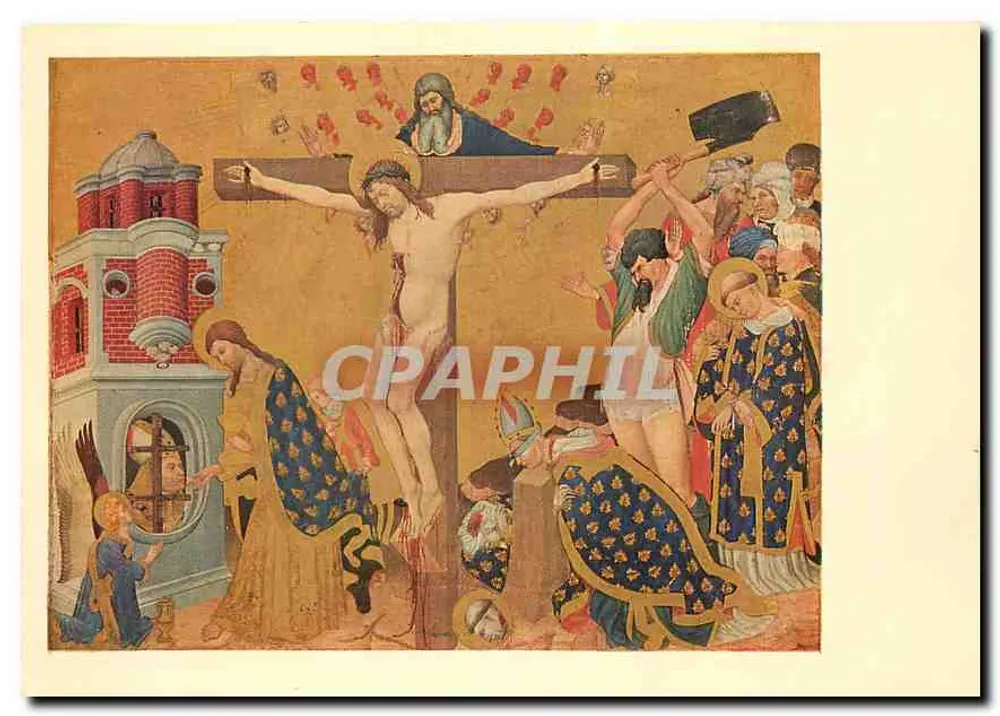 Die letzte Kommunion und das Martyrium des heiligen Denis — Musée du Louvre (französische Schule) — Éditions Romieu, Paris - Vorderseite
