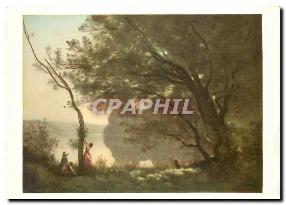 J.-B. Corot — Lembrança de Mortefontaine — editor Fernand Héran, Paris - Frente