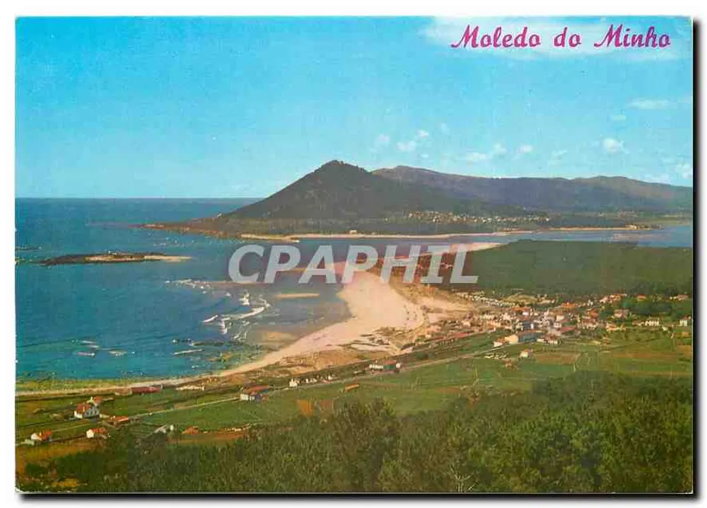 Moledo do Minho — vista panorâmica — Éditions Lusocolor, n°161 - Frente