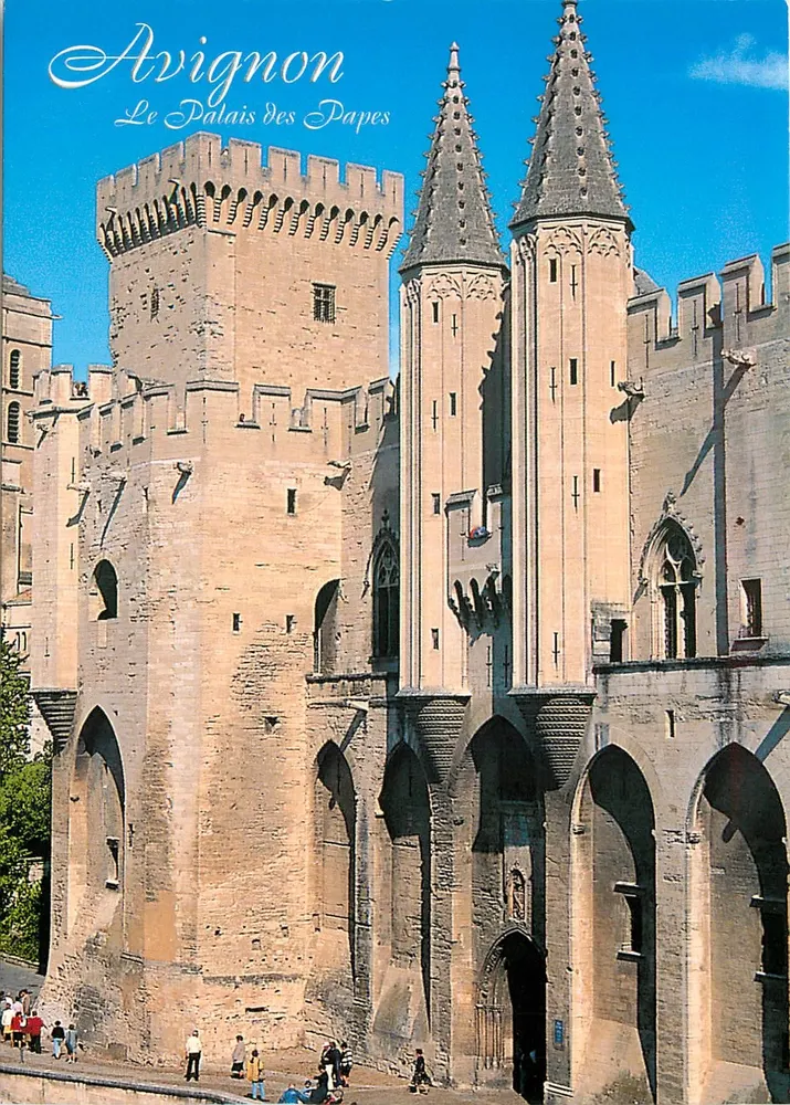 Avignon — O Palácio dos Papas — editor PEC - Frente