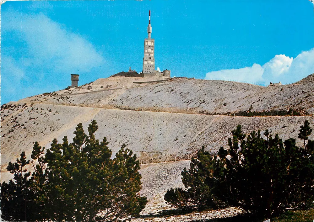 Wierzchołek Mont Ventoux — Wieża Telewizyjna i Obserwatorium — Wydawnictwo Provence - Awers
