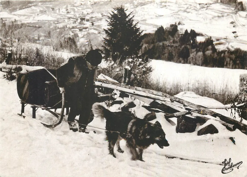 Le P'tit Camille und sein Hund — Die alten Handwerke — Nr. 76 — (Die Vogesen) — Jean Cuchouron - Vorderseite