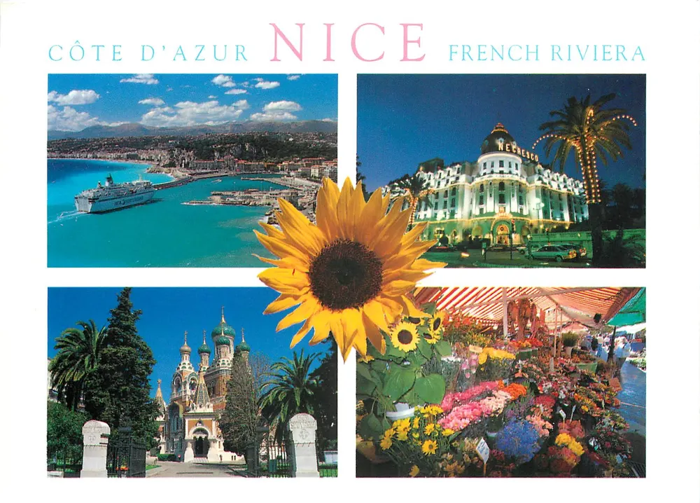 Côte d'Azur - Nice - Riviera Francesa — Éditions Gillier - Frente