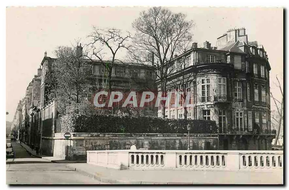 Hotel St-Lambert de Thorigny — Ilha Saint-Louis, Paris — Éd. G.A. Chapon, Paris-3e - Frente