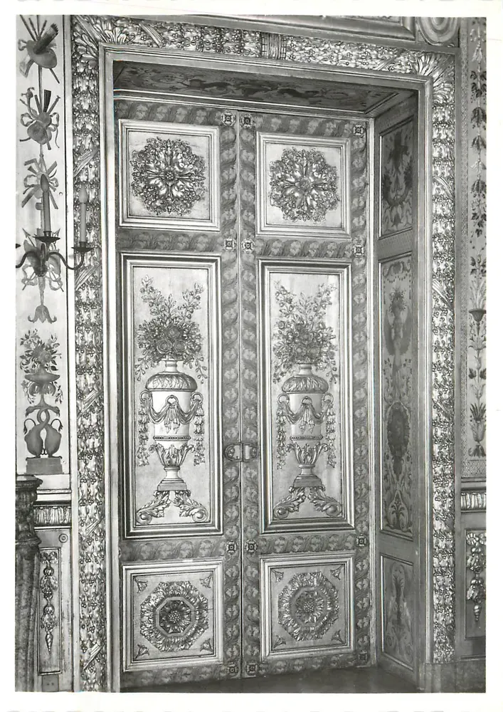 Hotel Lauzun — Porta do Salão — Bulloz, Paris - Frente