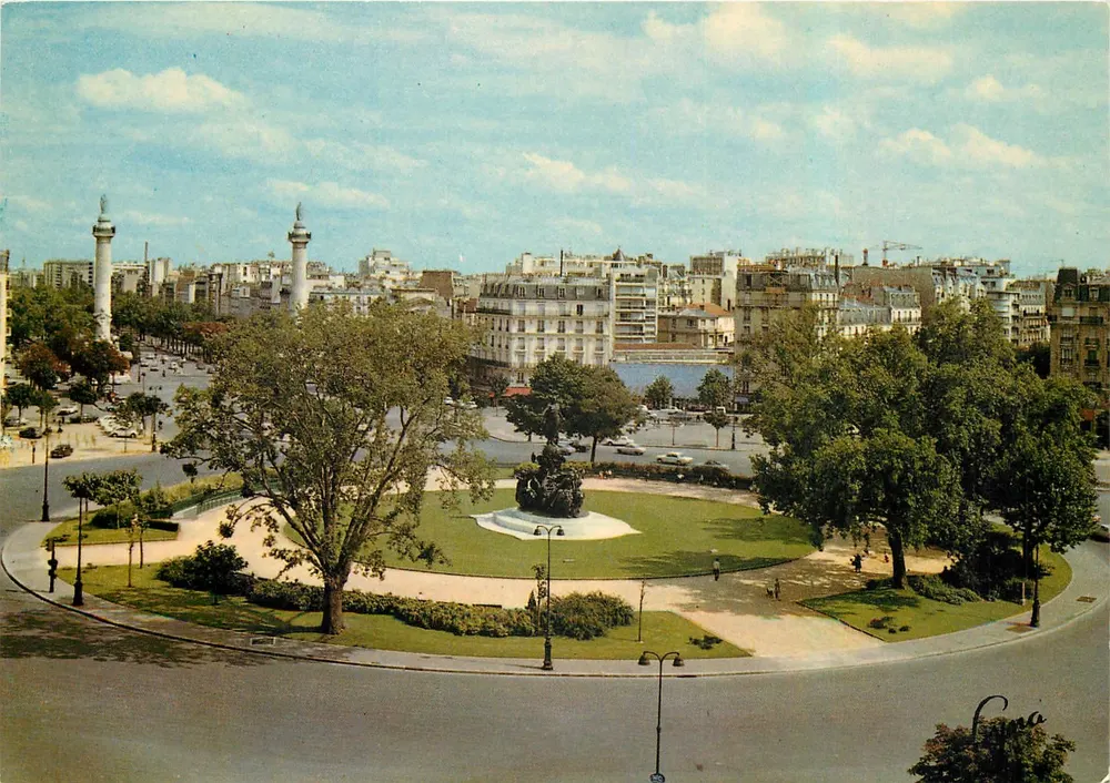 Place de la Nation — Paris — editor LYNNA - Frente