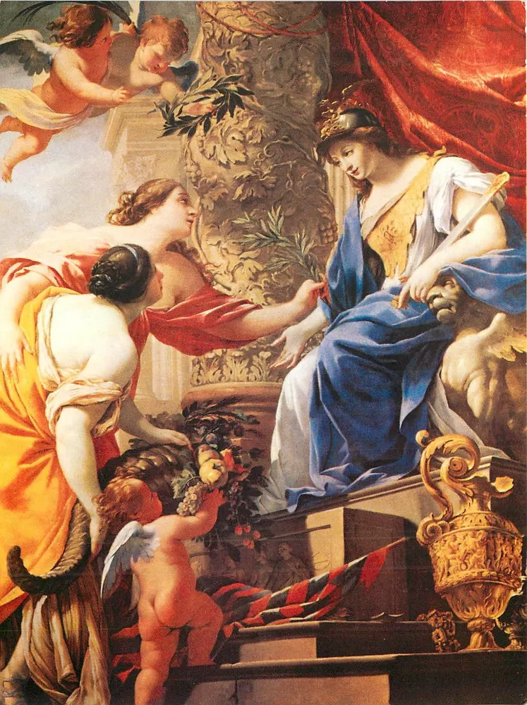 Alegoria da Paz — Simon Vouet — Sociedade dos Amigos do Louvre - Frente