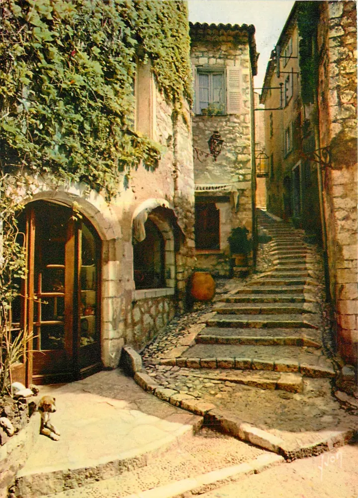 Saint-Paul-de-Vence — village provençal — Éditions Jean-Jaures - Recto