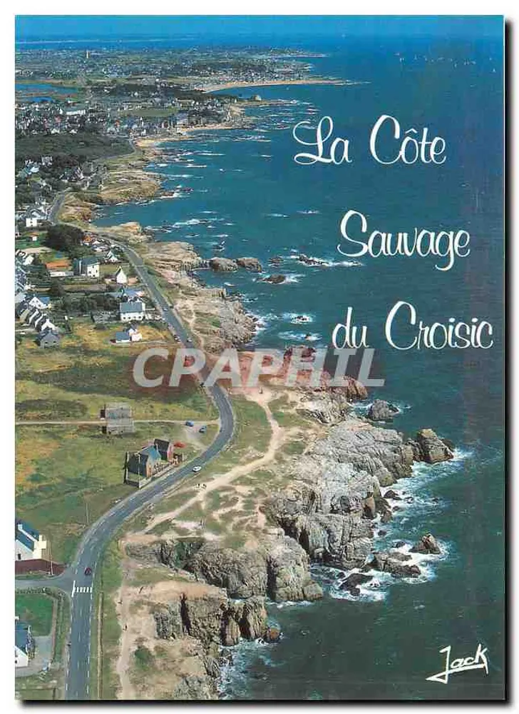 La Côte Sauvage du Croisic — widok z lotu ptaka — Jack - Awers