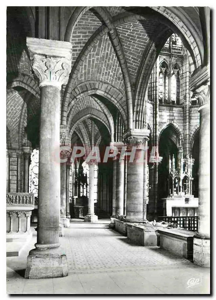 Basílica de Saint-Denys — O Déambulatório — Cie des Arts Photomécaniques, Paris - Frente