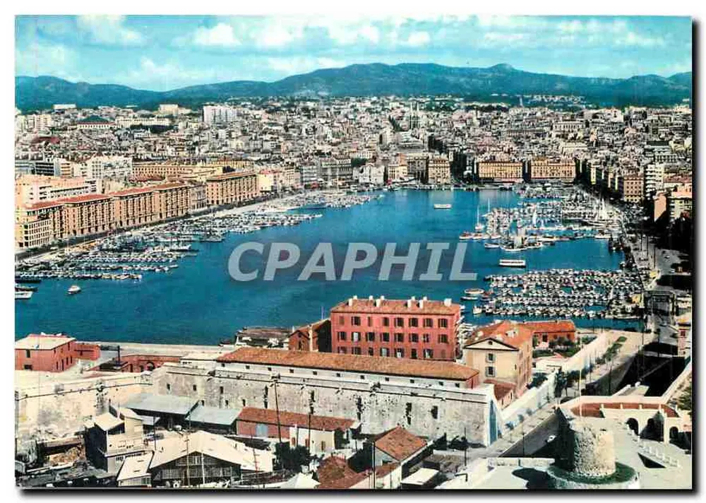 Panorama sobre o Porto — Marselha — Edição TARDY - Frente