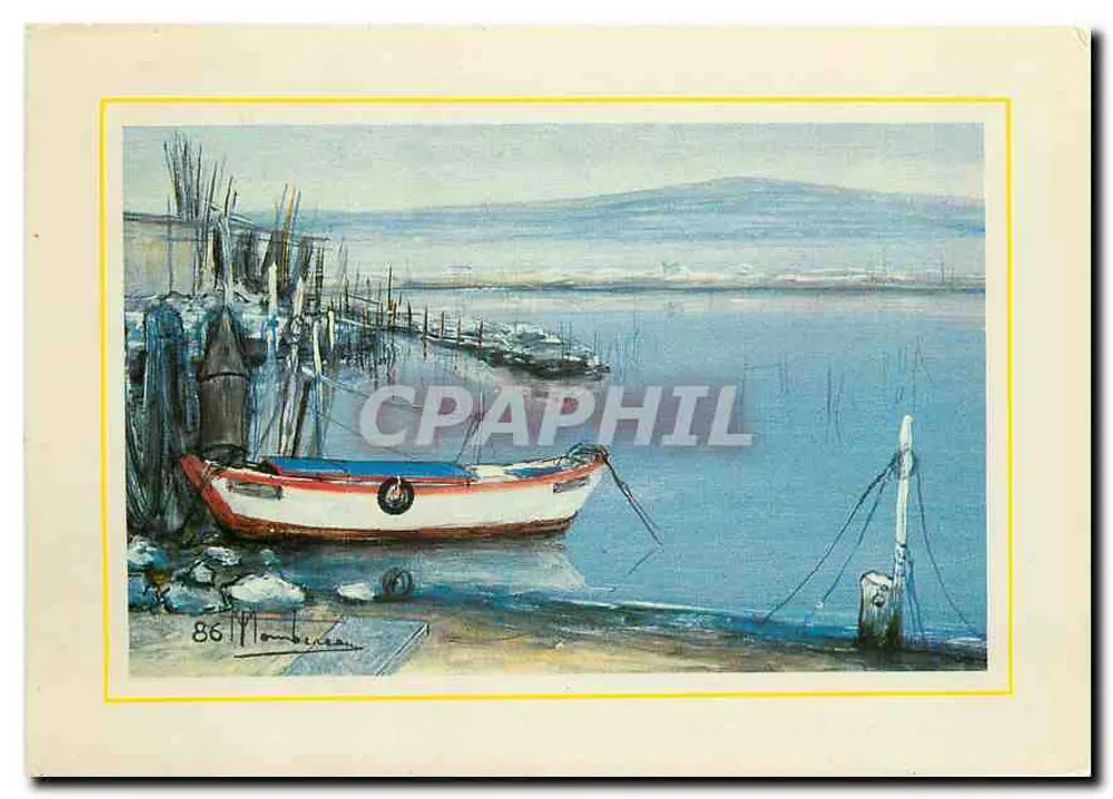 Laghetto di Michel Tombereau — Gouache — Edizioni del Soleil D. Payan - Recto
