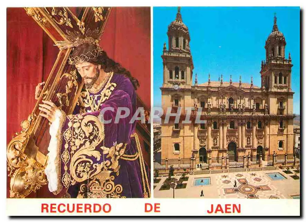 Nuestro Padre Jesús Nazareno — Catedral de Jaén — Editor ARRIIBAS, n° 107.JAEN - Frente