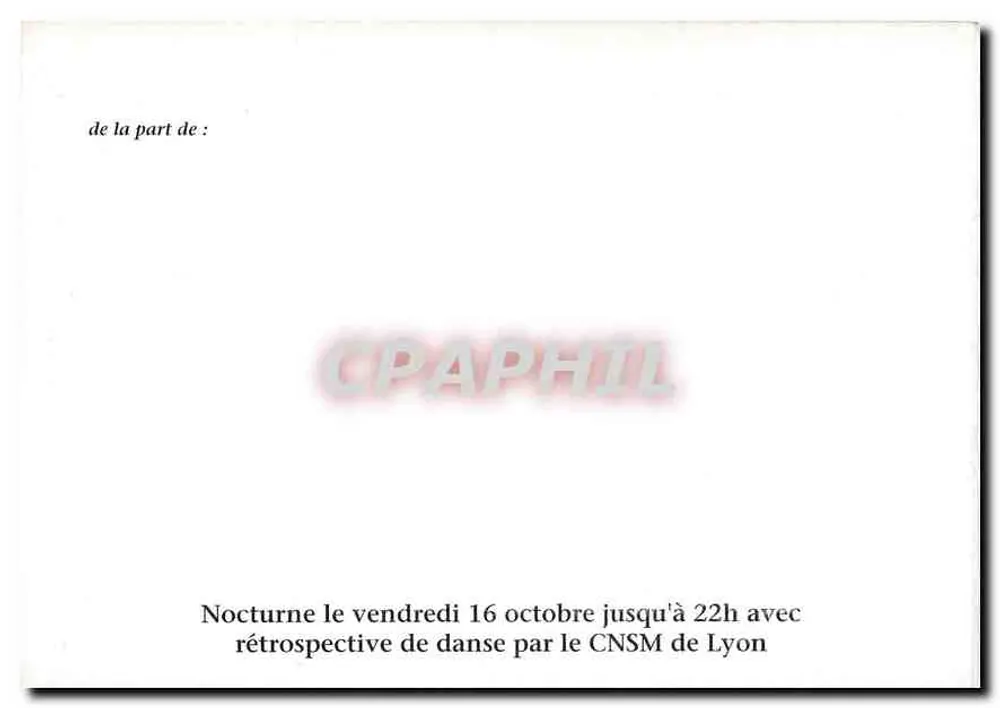 Die Stadt der Antiquare — Lyon - Villeurbanne — mit der Unterstützung des Théâtre des Célestins von Lyon - Rückseite