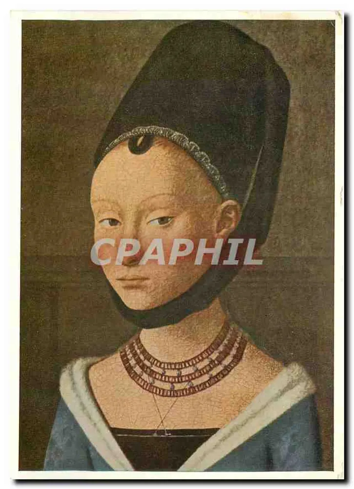 Retrato de jovem mulher — época Renascentista — Verlag Leo Bandes, Wettitingen/Suíça, n° 5546 - Frente