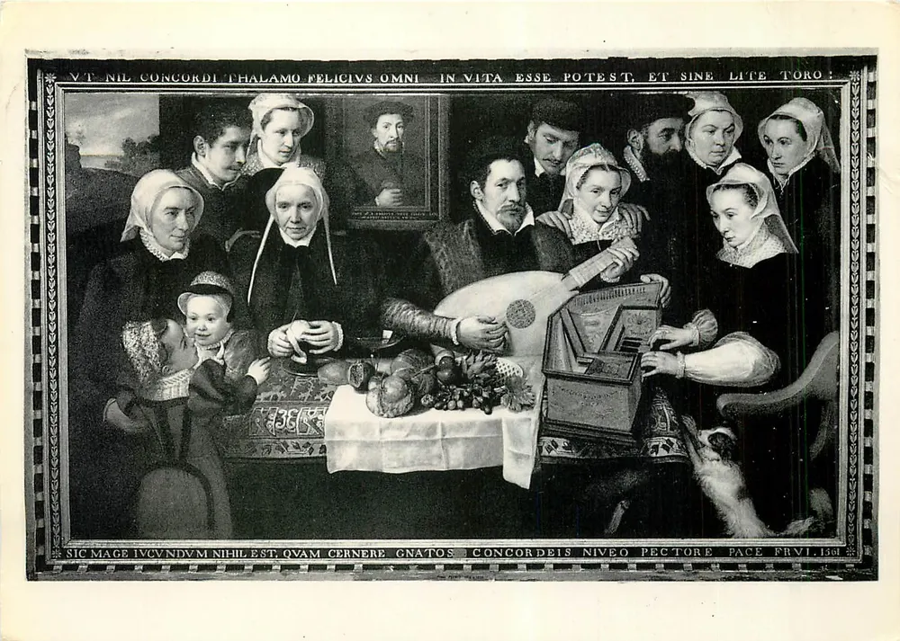 Quadro da família Van Campen — editor Frans Floris, n°365 - Frente