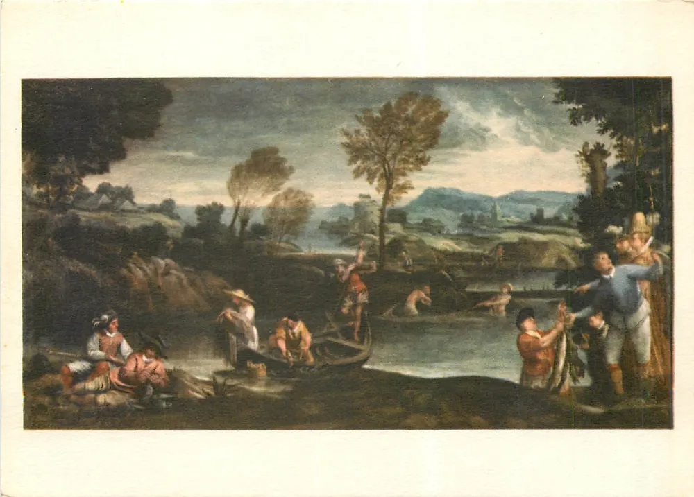 Das Fischen — Annibale Carracci (1560–1609) — Éditions des Mathurins - Vorderseite
