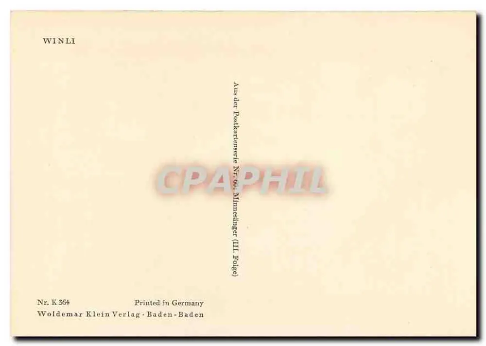 Cena medieval — ilustração de manuscrito — Woldemar Klein Verlag, Baden-Baden - Verso