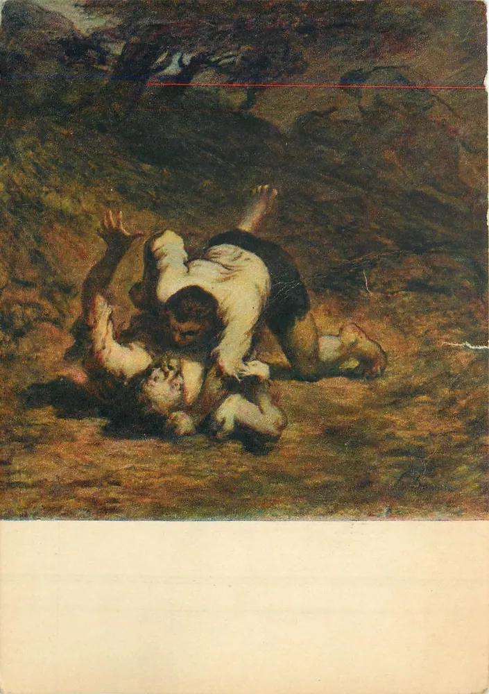 Os ladrões — H. Daumier — Éditions Champs Elysées - Frente