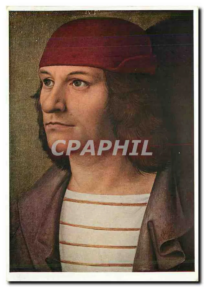 Retrato de um homem — cerca de 1490 — Viena, Kunsthistorisches Museum - Frente