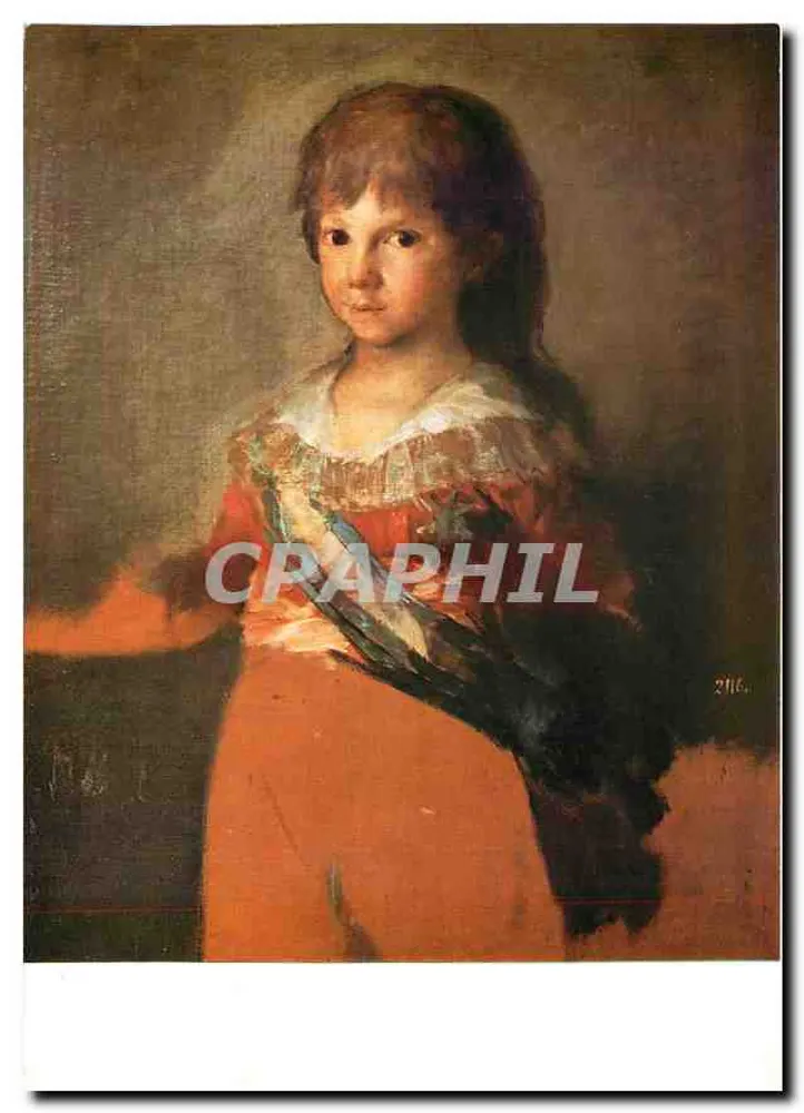 Portrait de l'Infant Francisco de Paula — Exposition Goya, Paris, 1970 — Édition des Musées Nationaux - Recto