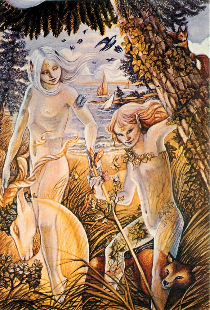 दो एल्फ़ — जून, (जुम्बा) — प्रिंटरी पियरोन, 57206 सरेगुमिन - आगे