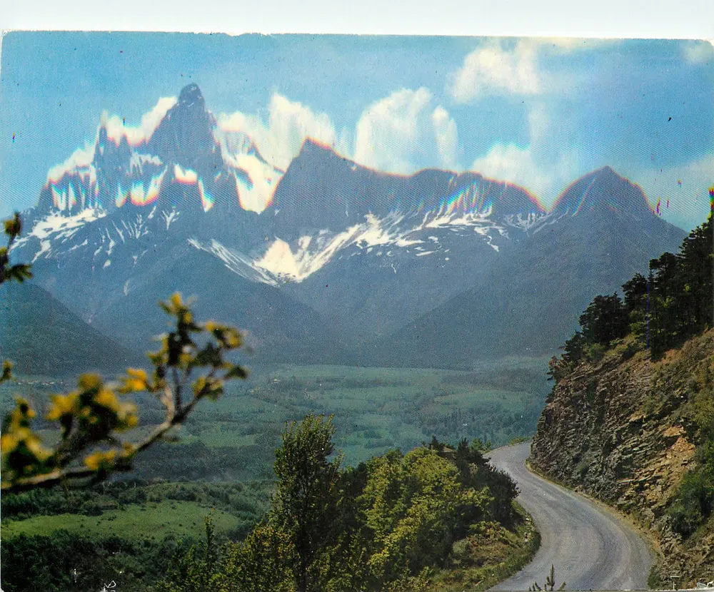 Rodovia Napoléon — Entre Grenoble e Gap, o Ôbiou (2793 m.) — Grenoblem — 38 BE 5 - Frente