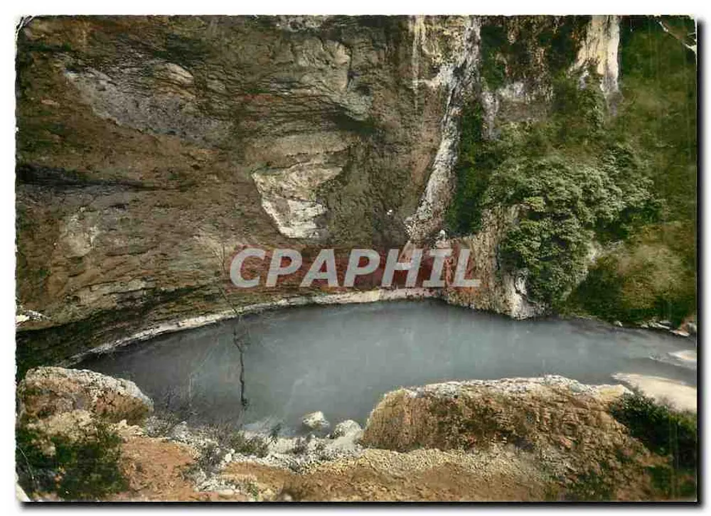 Fontaine-de-Vaucluse — Nascer da Fonte (altas águas) — Edições S.L. (Frères Lumière) - Frente