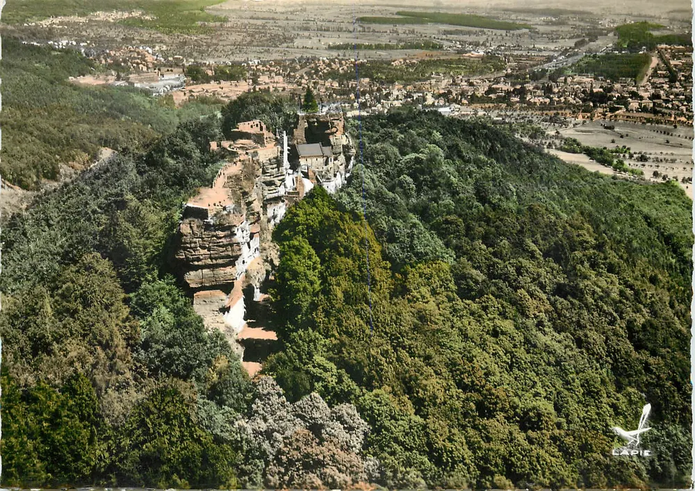 Le Haut-Barr — vista aérea — Edição Lapie - Frente