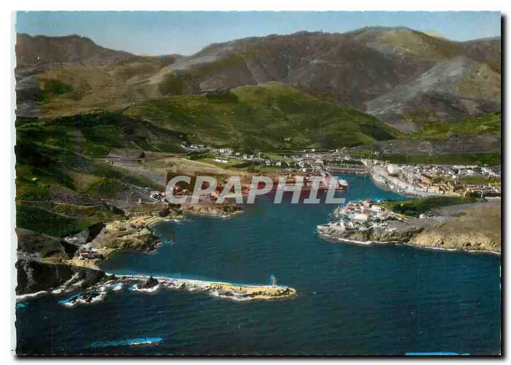 Port-Vendres (P.O.) — Luftbild des Hafens — Éditions SL. Lyon - Vorderseite