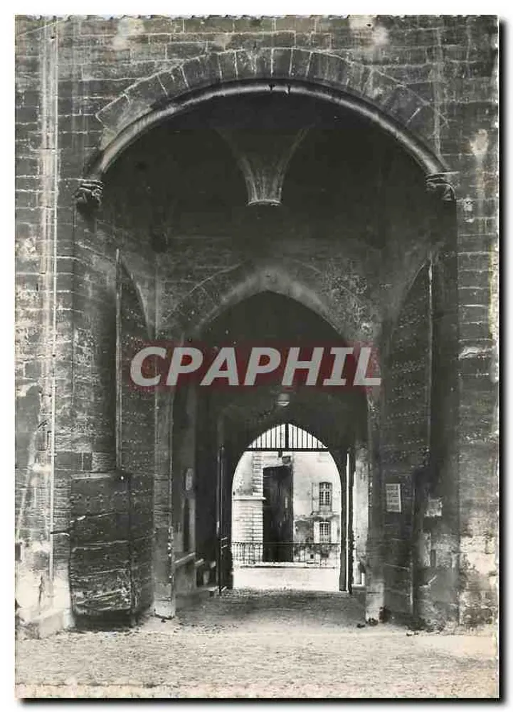 अविनॉन - पैलेस डेज पैप्स - आंतरिक द्वार - छत की कुंजी टॉपलेट - 14वीं शताब्दी - आगे