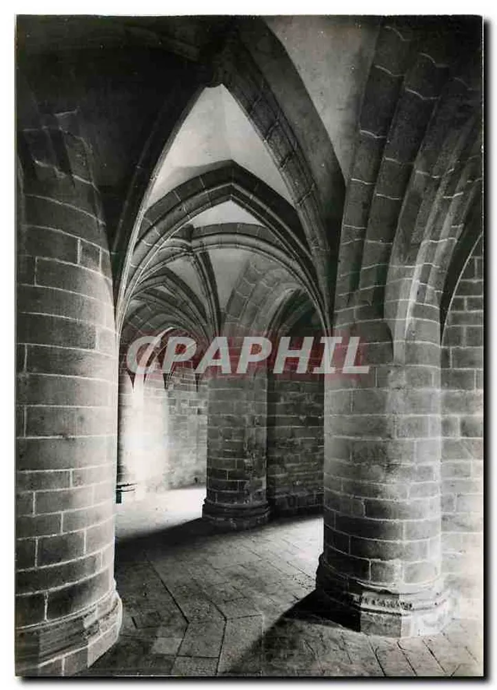 Cripta dos Gros Piliers — Abadia do Mont-Saint-Michel (Manche) — Foto Verdadeira - Frente