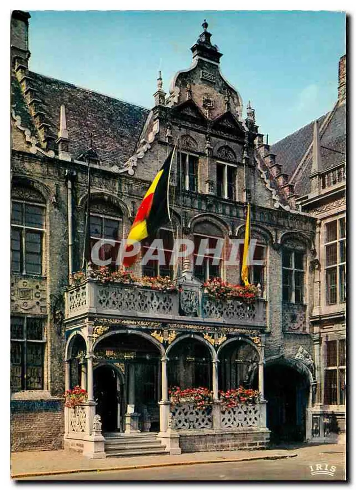 Furnes - Hôtel de Ville (1613) — éditeur Mexichrome, Bruxelles - Recto
