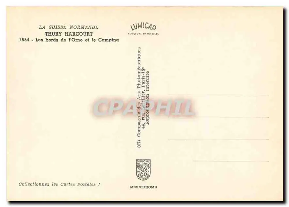 Thury-Harcourt — Brzegi Orny i Obozowisko — IRIS - Rewers