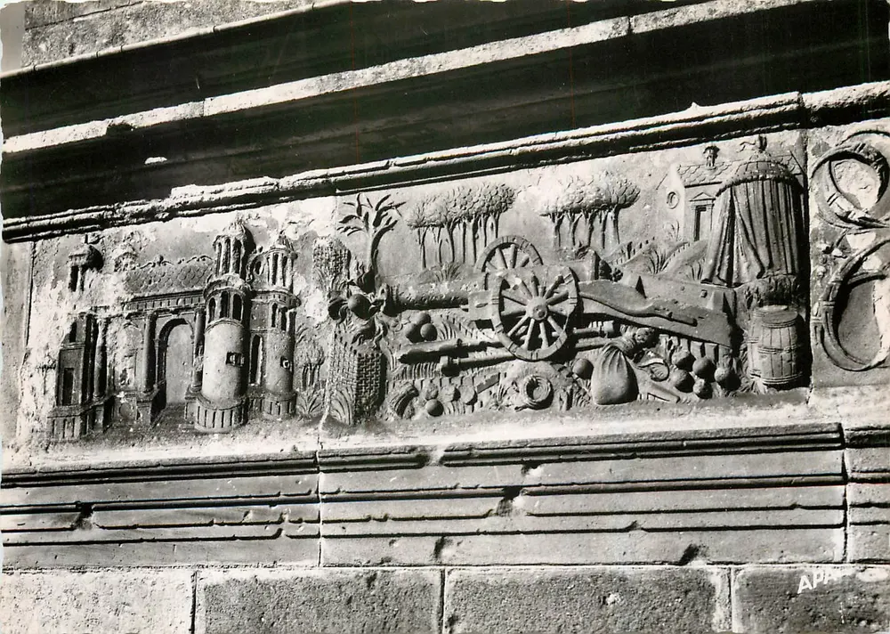 Assier (Lot) — Geschnitzte Details (Gurt der Kirche) — Gesellschaft der Postkarten-Drucke PA-POITX - Vorderseite