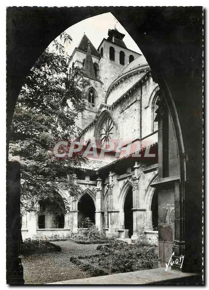 Cahors (Lot) — Die Kathedrale aus einer Galerie des Klostergangs gesehen — Éditions d'Art Marrel, Paris - Vorderseite