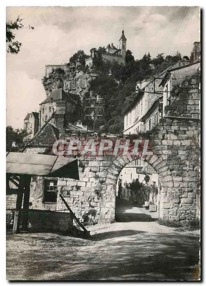 Rocamadour (Lot) — A Porta do Figuier — Edições J. Vertuel - Frente