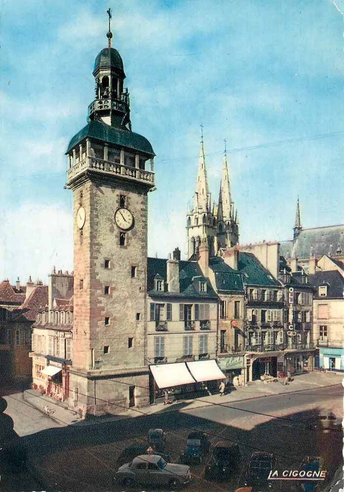 Moulins (Allier) — Die Storch und die Kathedrale — Edition La Cigogne - Vorderseite