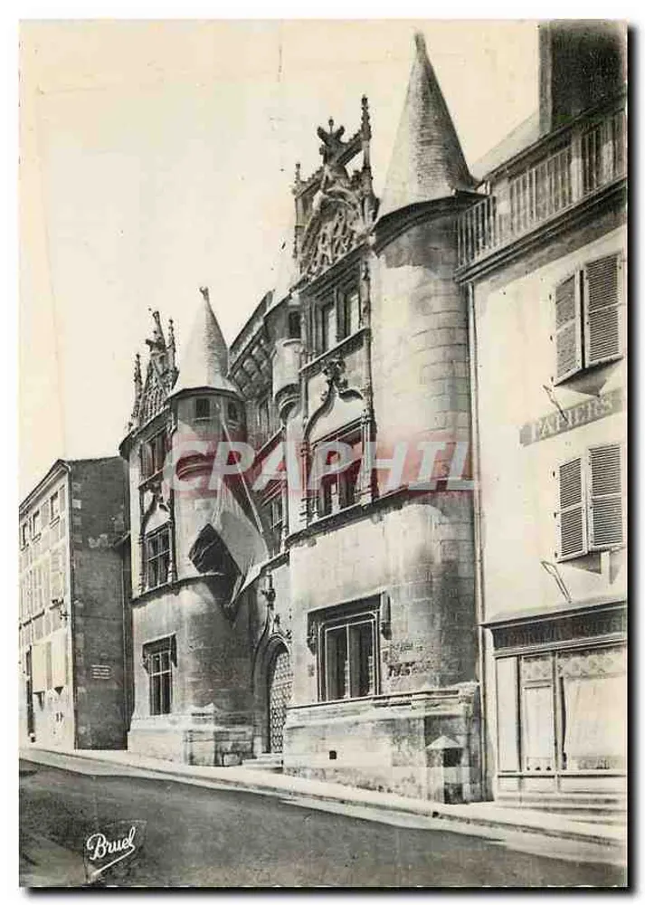 Poitiers — O Hotel Fumée — Edição A. Bruel, Angers - Frente