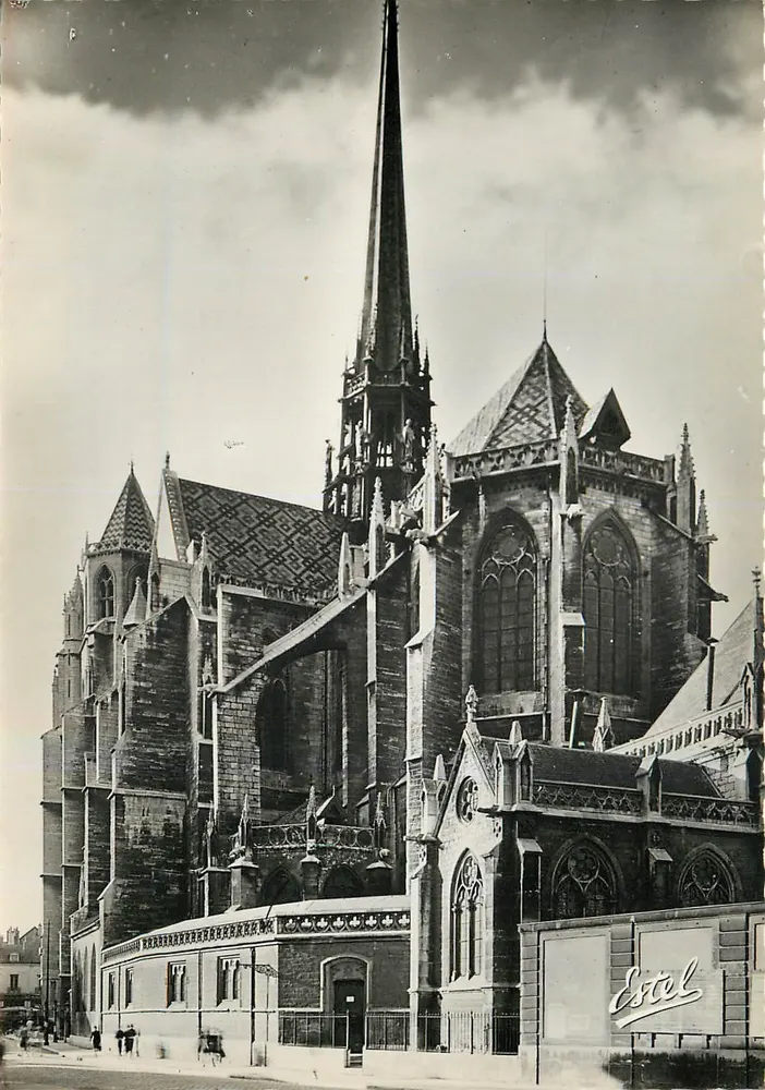 Dijon — Chevet de São Benigno — Éditions Estel, n° 604 - Frente