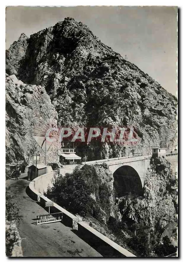 Le Pont Saint-Louis — frontière franco-italienne — Menton, Alpes-Maritimes - Recto