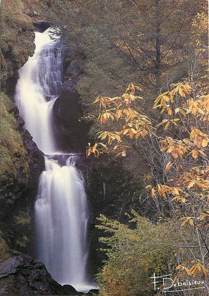 Cascades de Gimel (Corrèze) — Fotografia de F. Debaisieux — Photos Francis Debaisieux - Frente