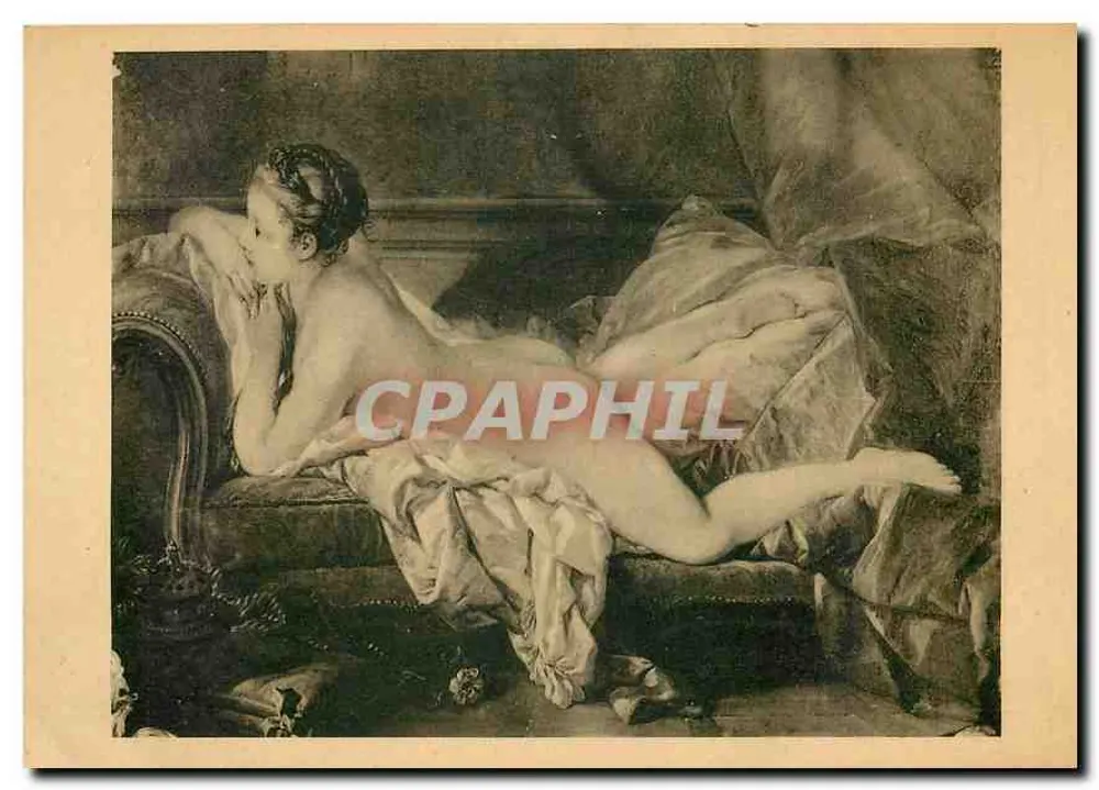 Nu de mulher deitada — Editor Boucher, Paris - Frente