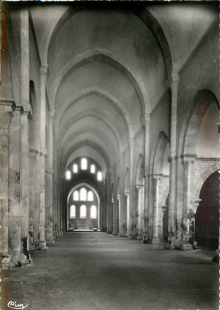 Abbey of FONTENAY — 12th-century Cistercian Church — IMP. MACON (S.-et-L.) - Front