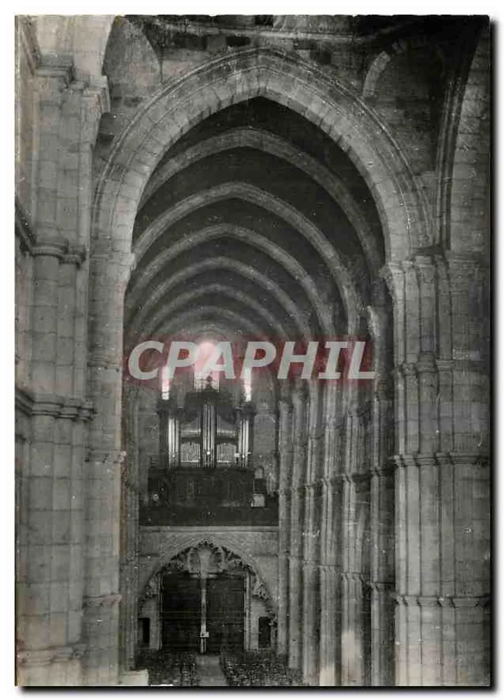 Kathedrale von AUTUN — Innenraum — Gewölbe des 12. Jahrhunderts - Vorderseite