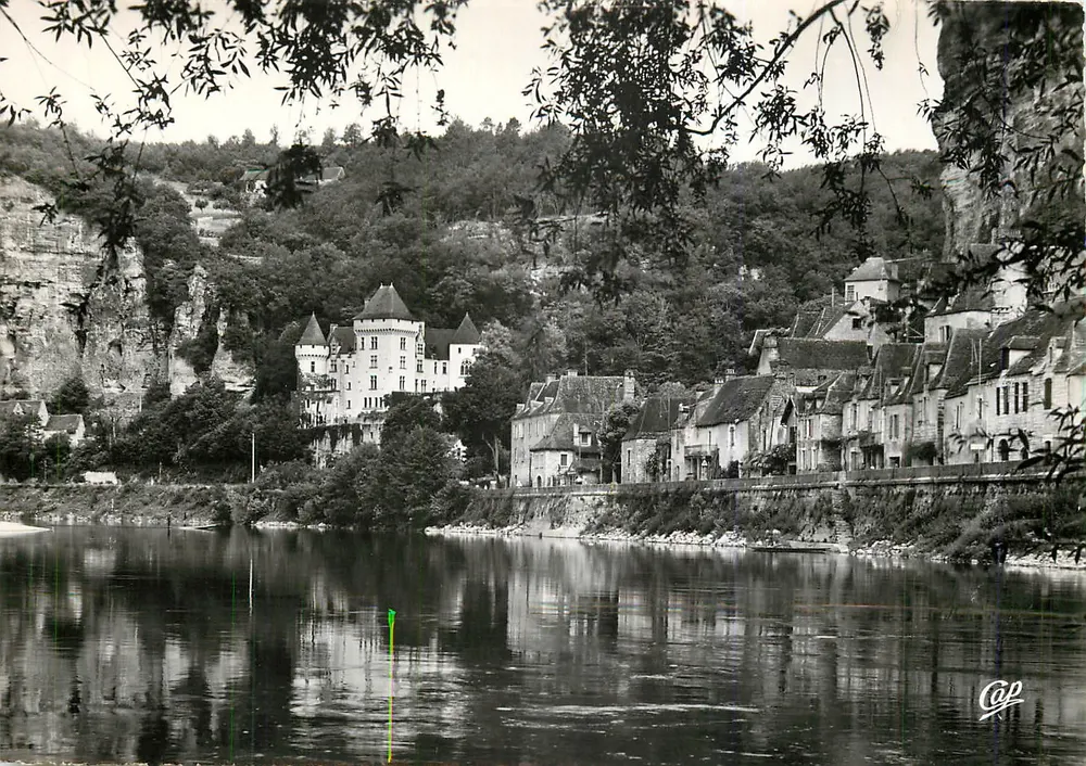 La Roque-Gageac — Ogólny widok — Ch. des Arts Photomécaniques, 44, rue Letellier, Paryż - Awers