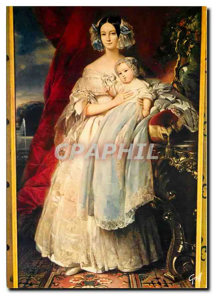 Die Herzogin von Orléans — von Winterhalter — Editions GREFF, PARIS - Vorderseite