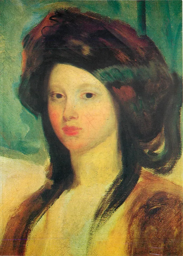Portrait de Juliette Drouet — Champmartin — MAISON de VICTOR HUGO - Recto